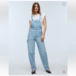 Madewell oversized carpenter overalls